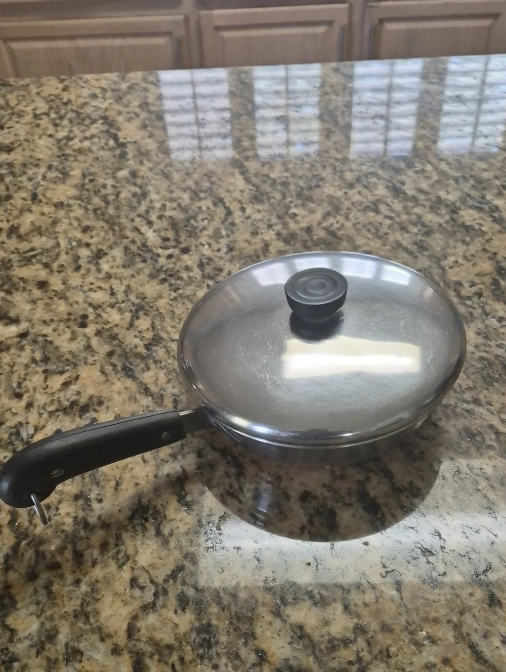 Vintage Revere Ware Copper Bottom Sauce Pan With Lid